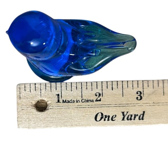 Vintage Sunny Day Bluebird Crystal Figurine Paperweight - Picture 6 of 7